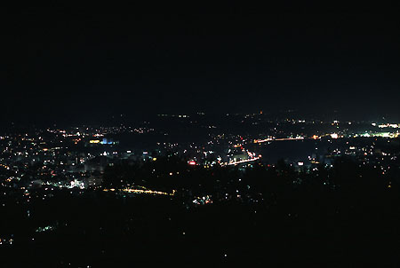 神南備山の夜景