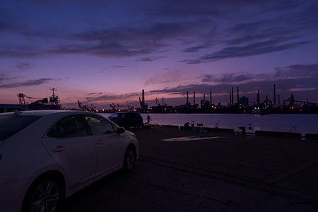 鹿島港の夜景