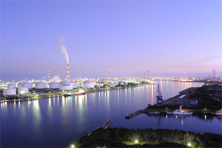 港公園展望塔の夜景