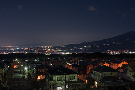片平山公園の夜景 (静岡県三島市) -こよなく夜景を愛する人へ
