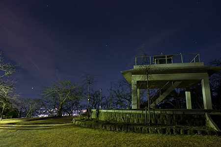 衣笠山公園の夜景