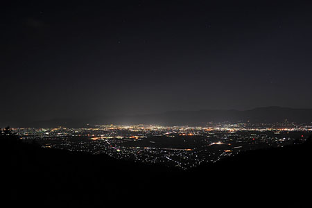 清水展望台の夜景