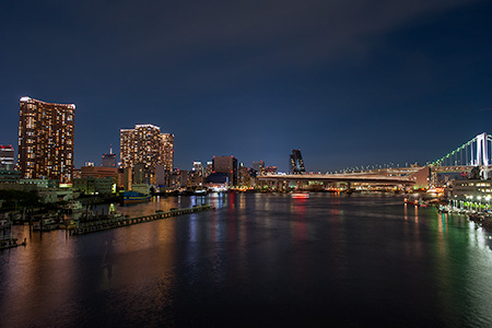 港南大橋の夜景