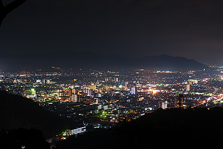 鴻ノ峰の夜景