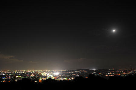 神園山の夜景