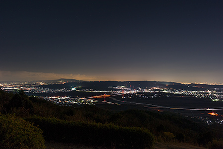 万灯呂山展望台の夜景
