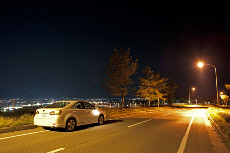 松長団地の夜景
