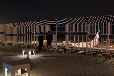 松山空港の夜景
