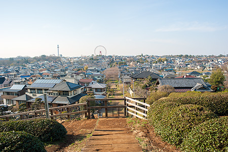 廻田の丘の夜景