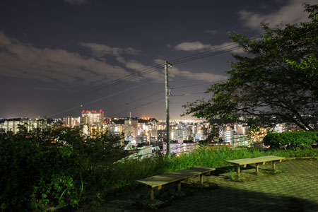 三春台第二公園の夜景