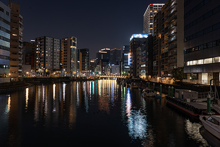 南高橋の夜景