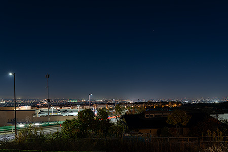 南山BASEの夜景