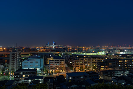 港の見える丘公園の夜景 (神奈川県横浜市中区) -こよなく夜景を愛する人へ