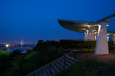 港の見える丘公園の夜景 (神奈川県横浜市中区) -こよなく夜景を愛する人へ