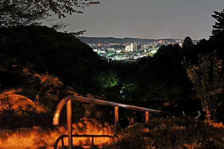 美杉台公園の夜景