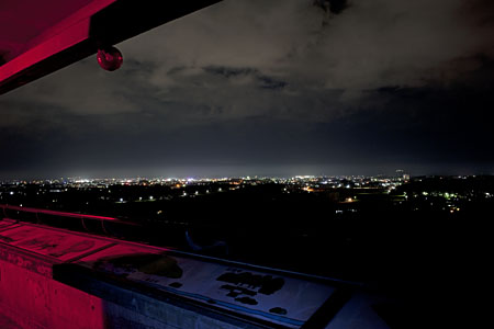 グリーンヒル見分森の夜景
