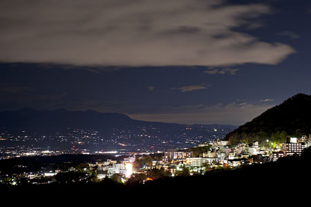 長峰展望台の夜景