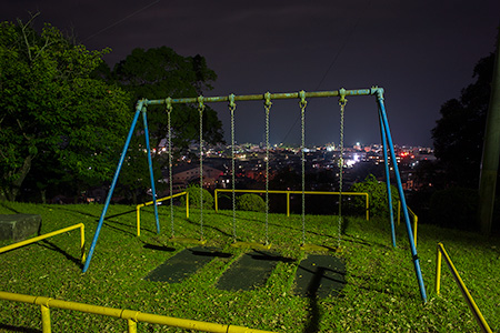 永田平公園の夜景