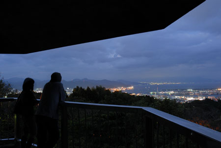 日本平　東展望台の夜景