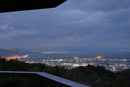 日本平　東展望台の夜景