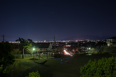 錦が丘公園の夜景