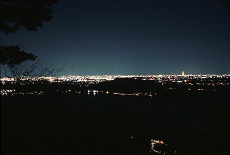 奥浜名湖展望公園の夜景