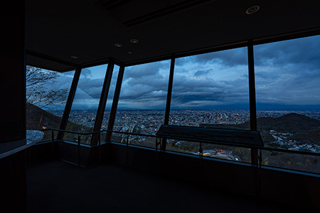 大倉山展望台（大倉山ジャンプ競技場）の夜景