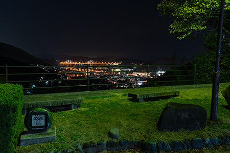 大橋遠望台の夜景