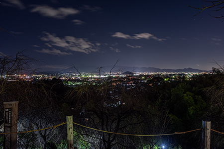 大美和の杜 展望台の夜景