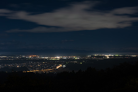 大森山公園の夜景