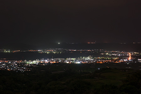 大里大城の夜景