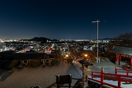 織姫神社の夜景