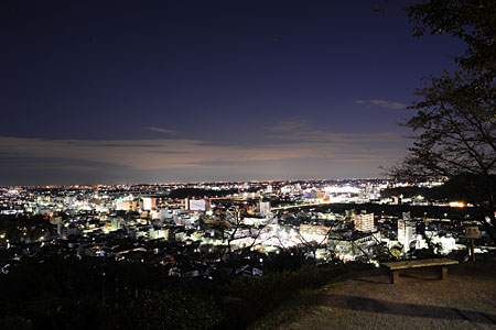 織姫公園の夜景