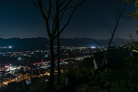 王地山公園の夜景