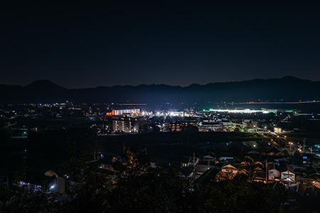 王地山公園の夜景