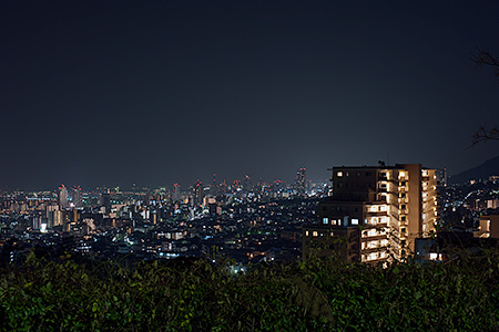 六甲台中公園の夜景