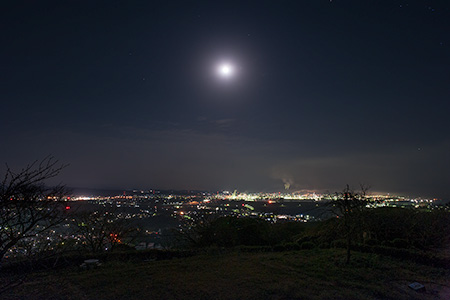 竜王山公園の夜景