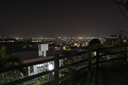 崎山公園の夜景