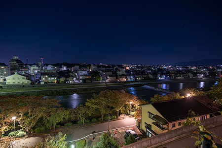 桜坂の夜景