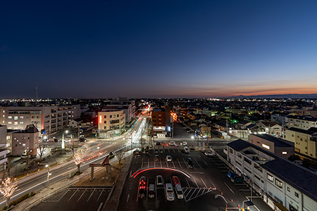 佐野市役所 展望ロビー