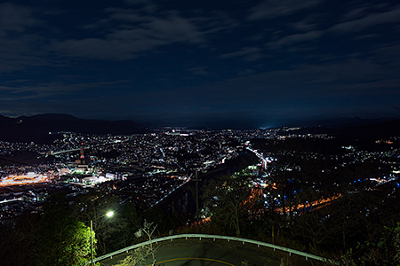 五月台　五月山ドライブウエイの夜景
