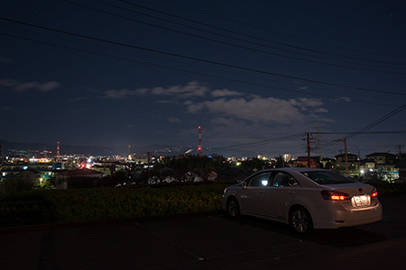 西願寺の夜景
