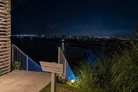 瀬長島 ポジリポ前の夜景