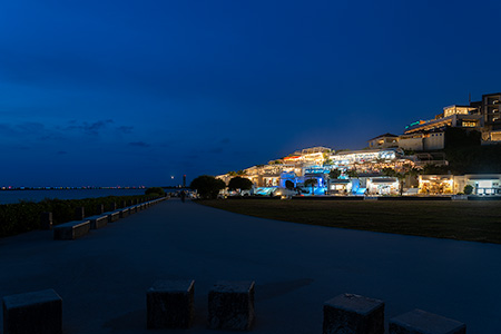 瀬長島 サンセットパークの夜景