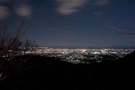 仙遊寺の夜景