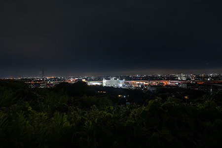 千束台の夜景