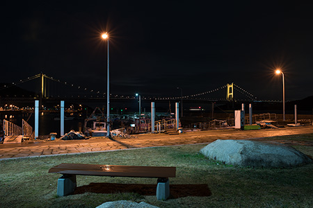 下津井港の夜景