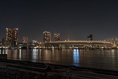 品川埠頭の夜景