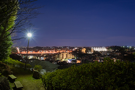 神木本町緑地の夜景