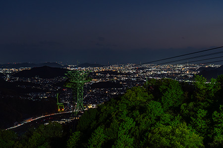 書写山　ミオロッソ書写の夜景